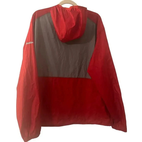 Columbia OU Sooners Full Zip Windbreaker Size XL Sooners Oklahoma Jacket - Picture 2 of 7